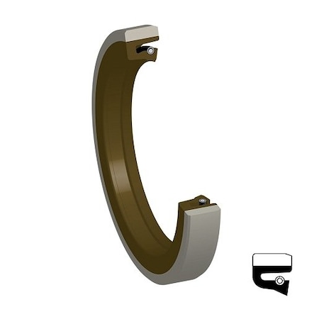 Johns Manville 1-5/8 in. Shaft Dia, 2-7/16 in. Housing Bore, 3/8 in. Nominal Width, Nitrile Lip 12007 H1L5